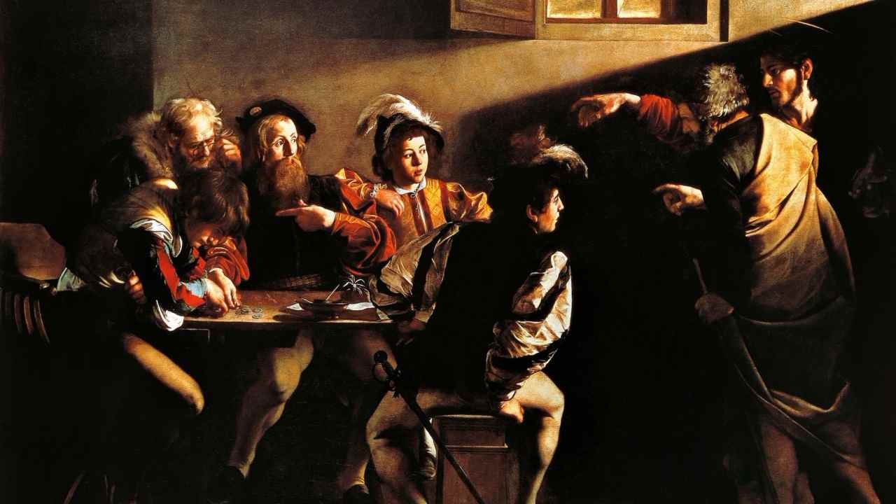 Caravaggio, La Vocazione di San Matteo