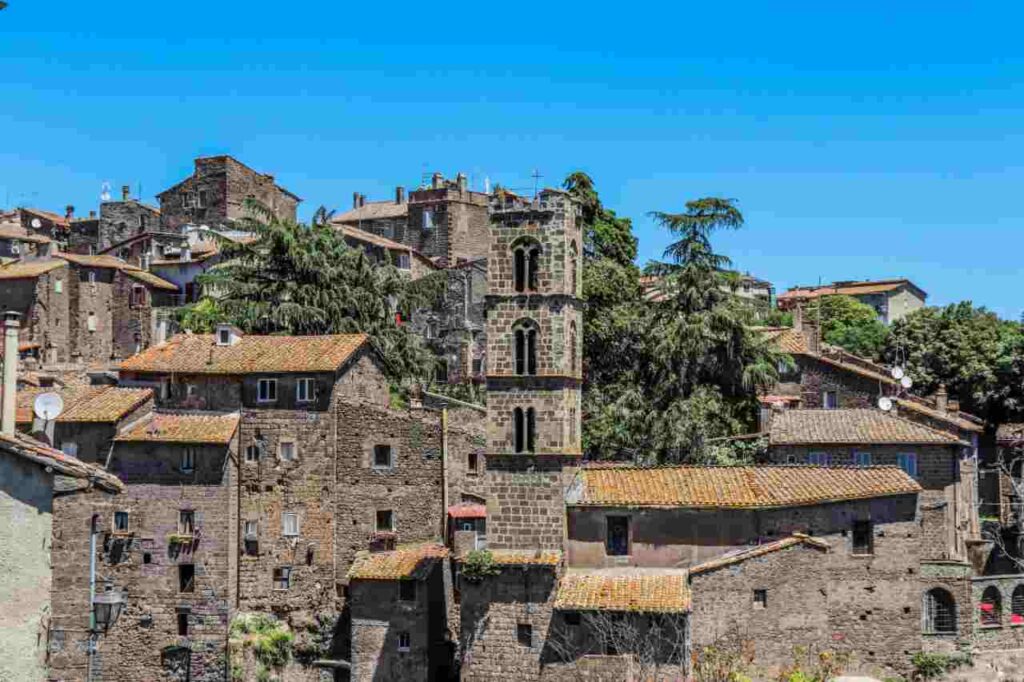 Il borgo di Ronciglione, provincia di Viterbo
