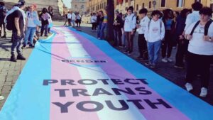 Studenti trans in piazza a Roma