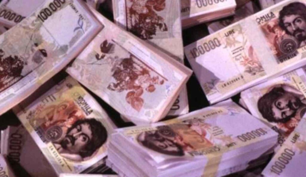 Banconote in lire