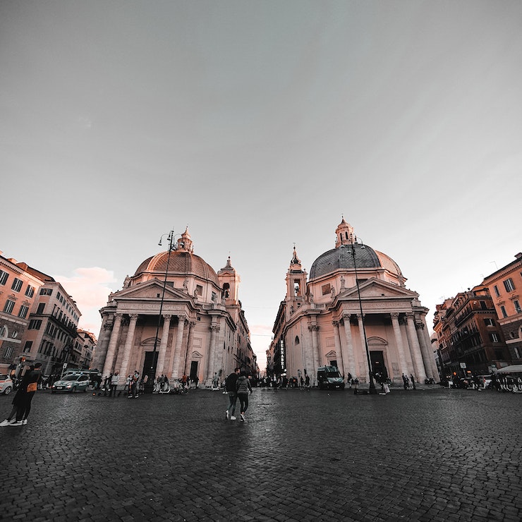 Piazza del Popolo a Roma