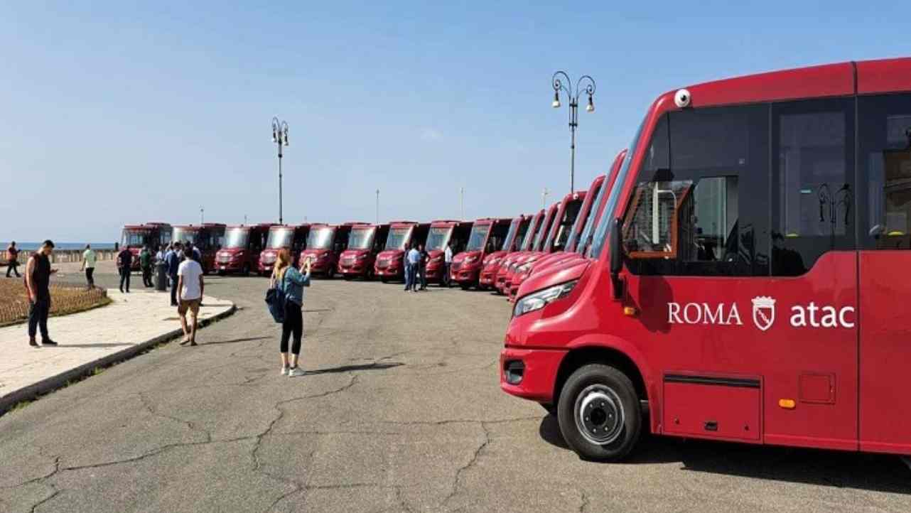 Bus Atac tipo Moby City, arrivati a Ostia