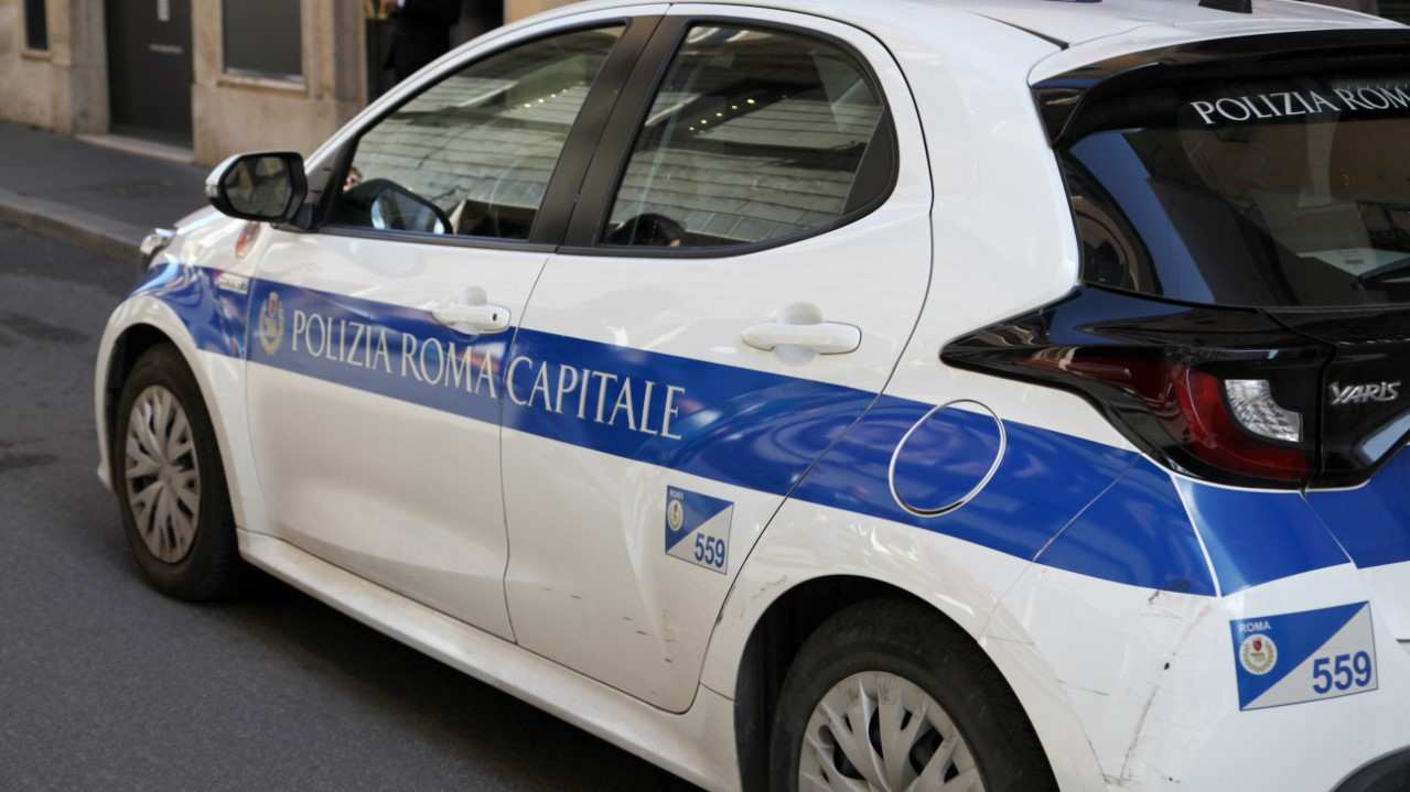 Auto della Polizia Roma Capitale