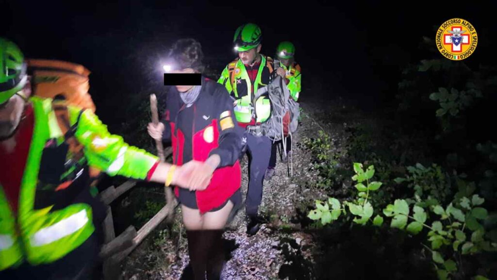 Corpo Nazionale Soccorso Alpino e Speleologico del Lazio a Civitella di Licenza