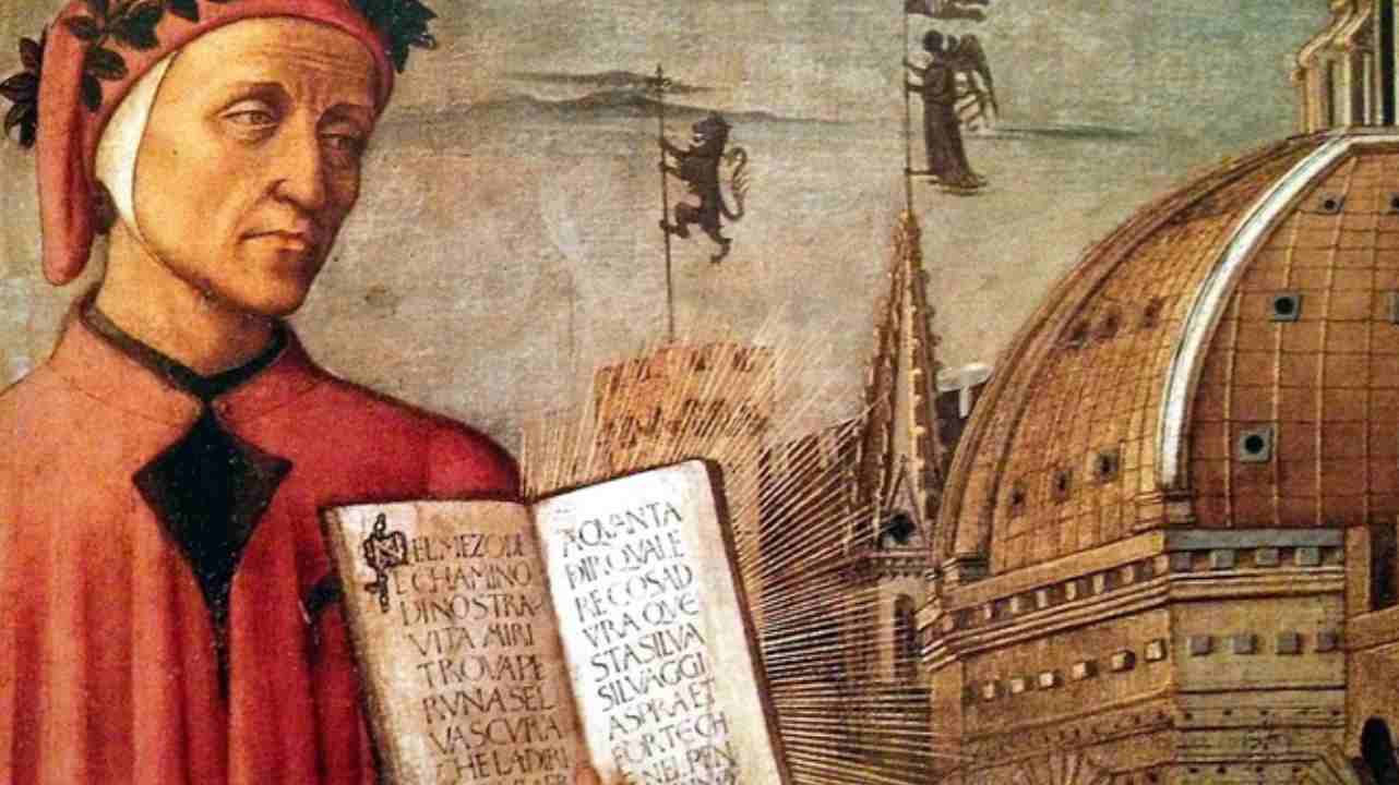 Dante Alighieri con la Divina Commedia (Domenico di Michelino)
