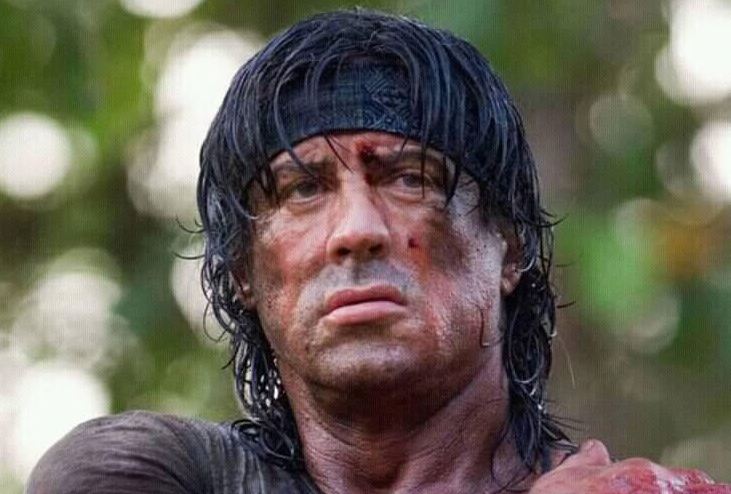 Il personaggio di John Rambo, interpretato da Sylvester Stallone