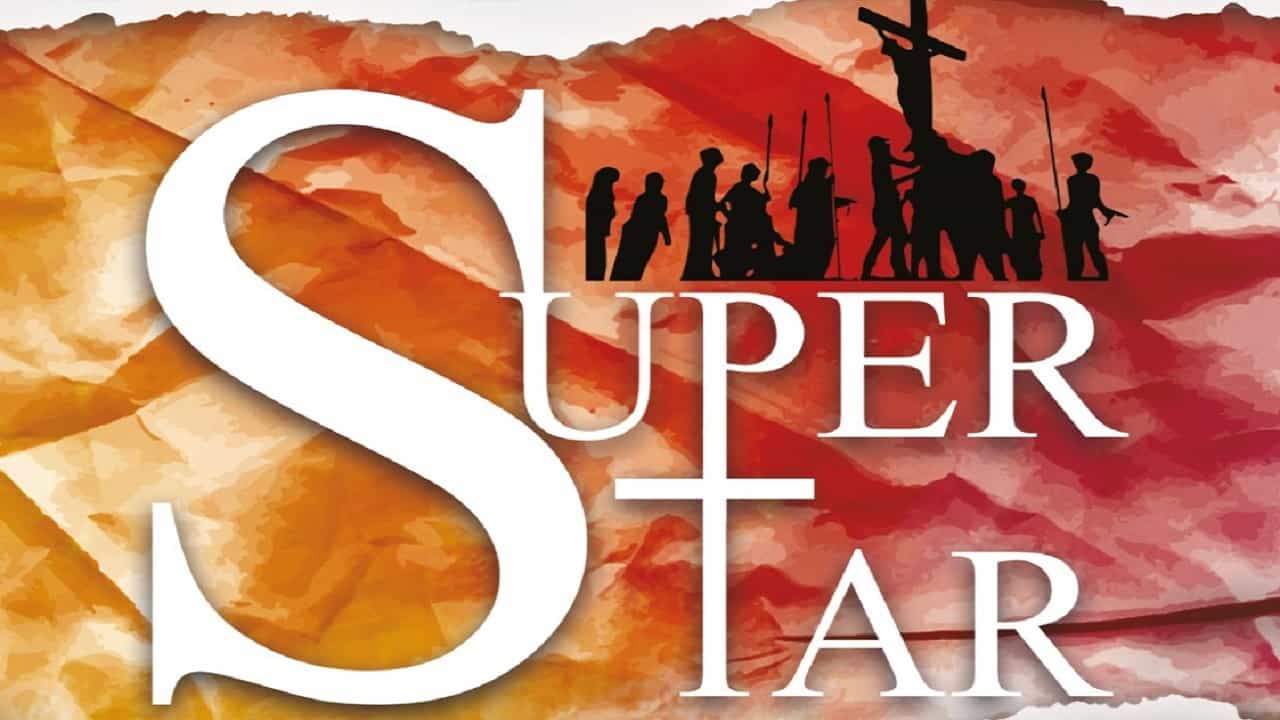 Locandina dello spettacolo “Superstar”, ispirato a Jesus Christ Superstar