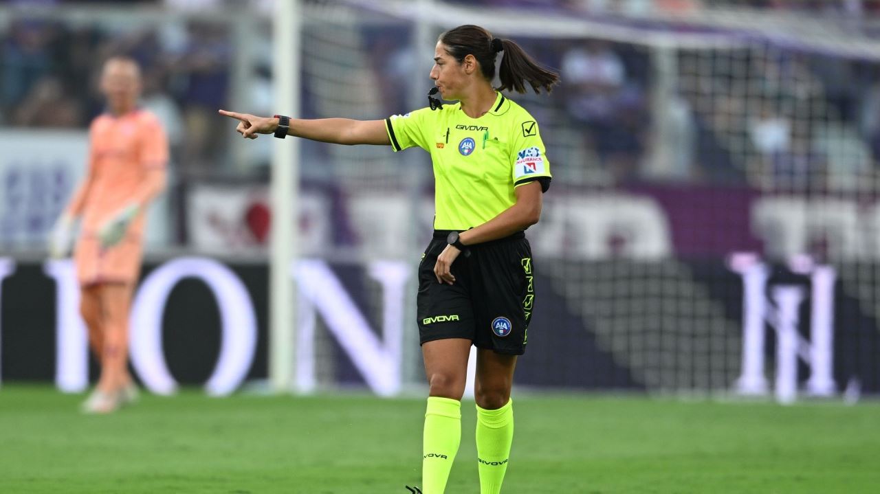 Maria Ferrieri Caputi, primo arbitro donna a dirigere una partita di serie A