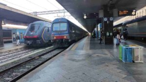 Stazione Termini, treno Roma-Cassino