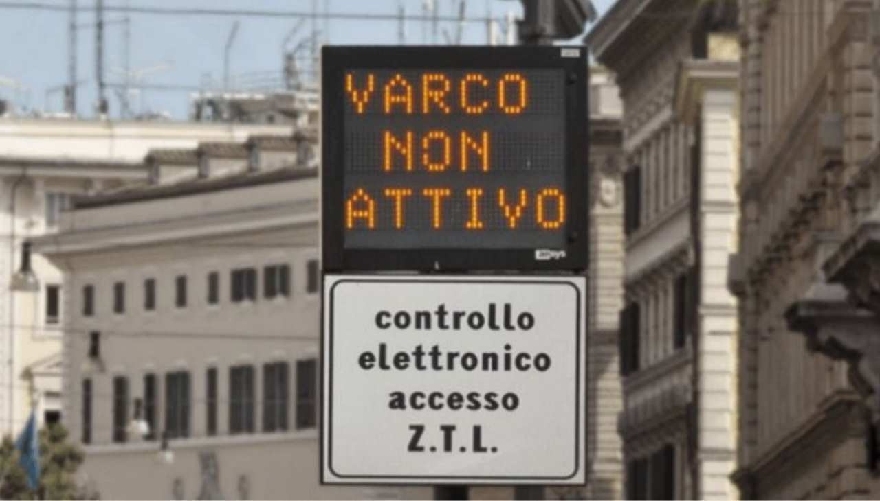 Ztl Roma, varco non attivo