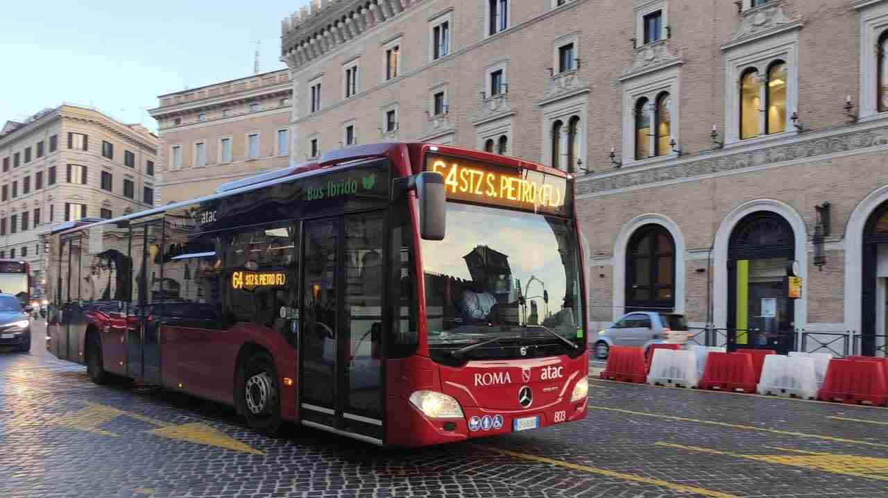Bus linea 64 Termini-San Pietro