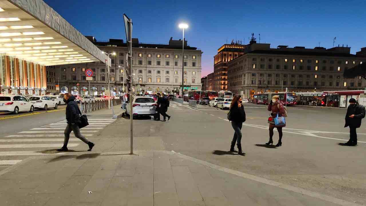 Piazza dei Cinquecento a Roma