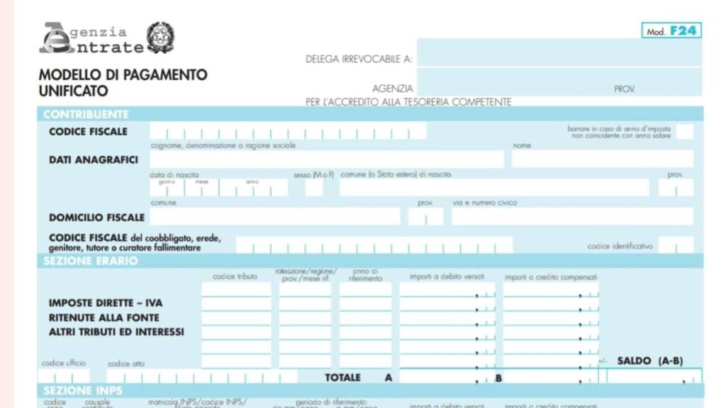 Modello F24