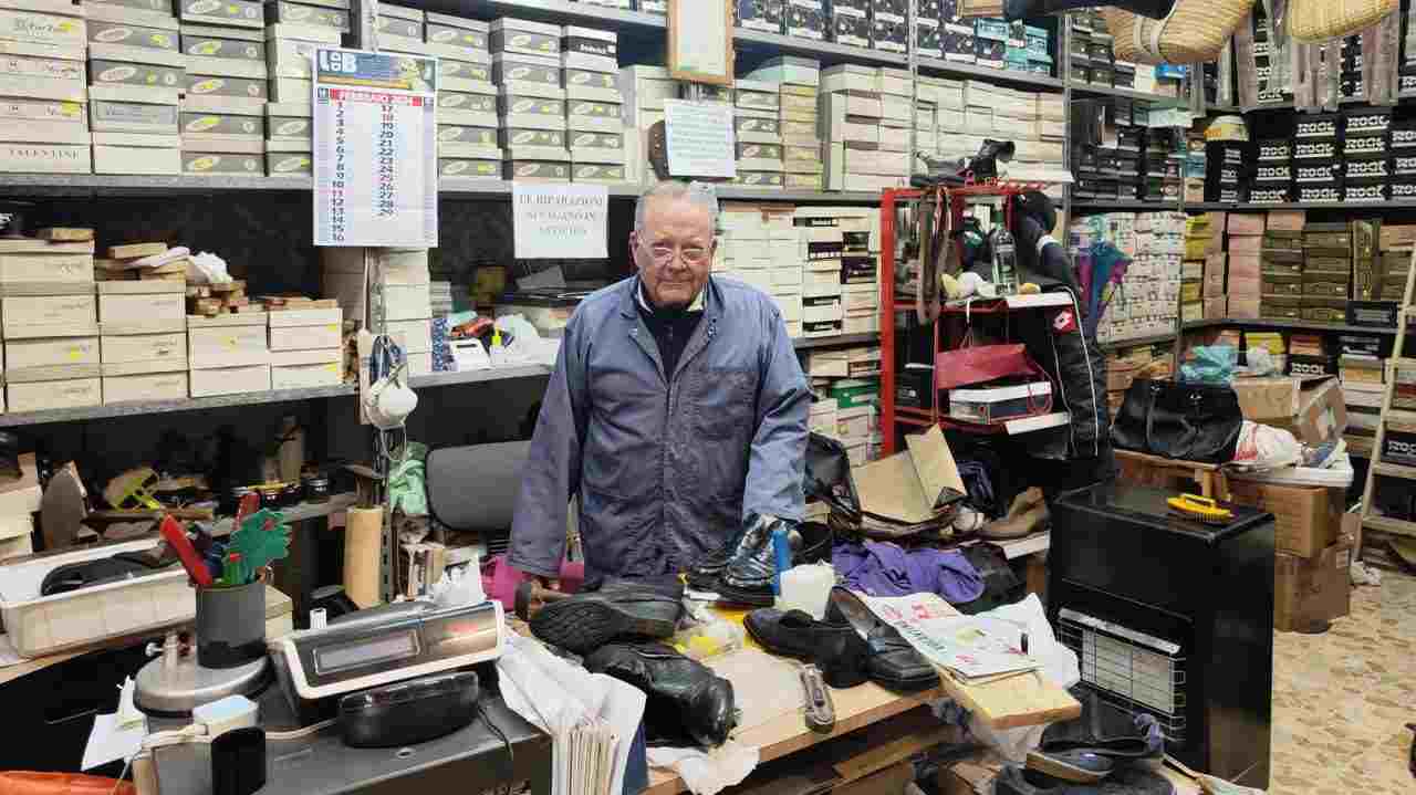 Fiorello, storico calzolaio di Artena