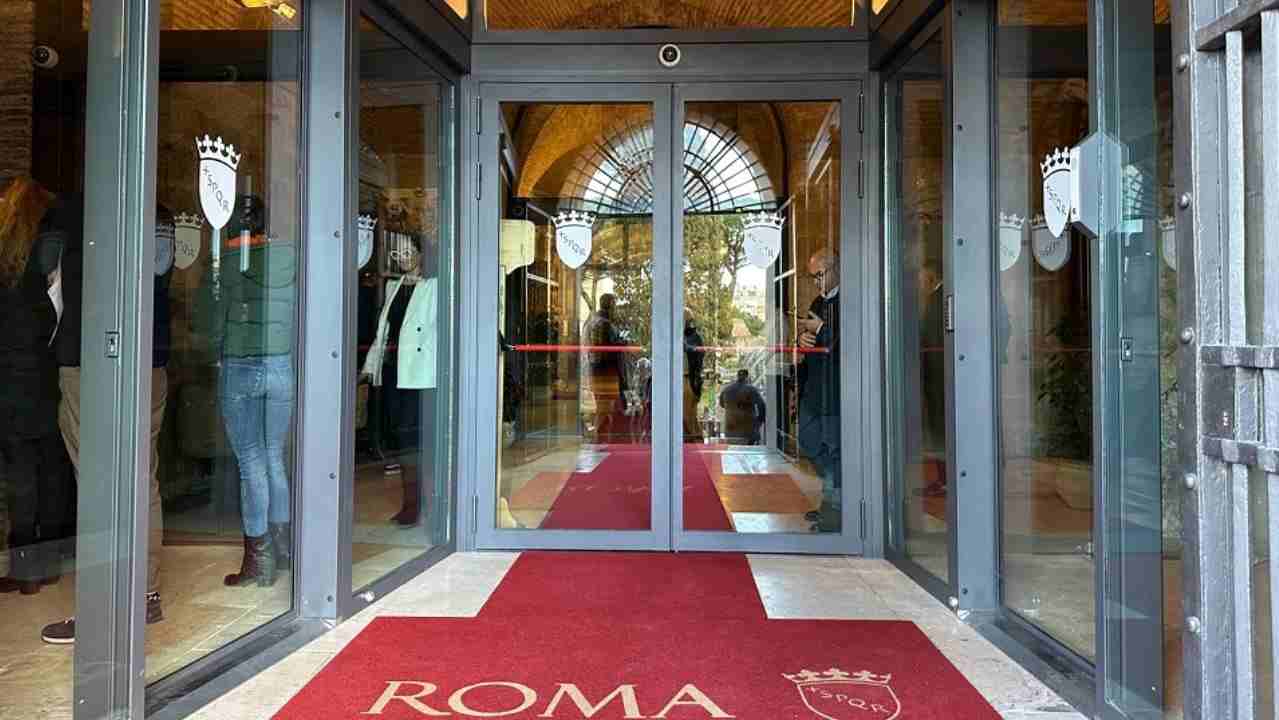 Palazzo Senatorio di Roma, ingresso Sisto IV