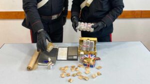 Droga sequestrata dai Carabinieri a Ponte di Nona di Roma