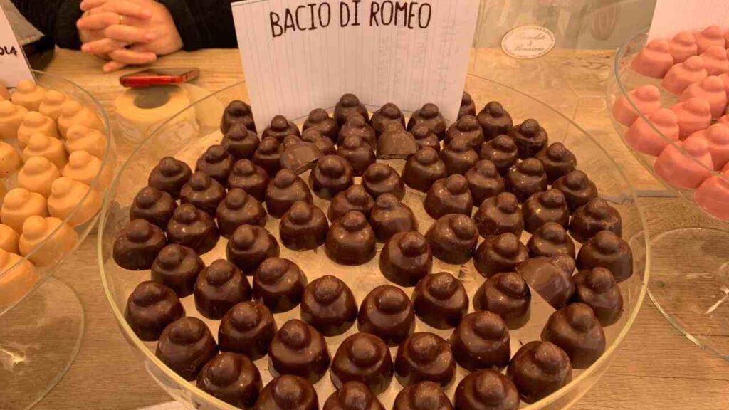 Cioccolato, "Bacio di Romeo"