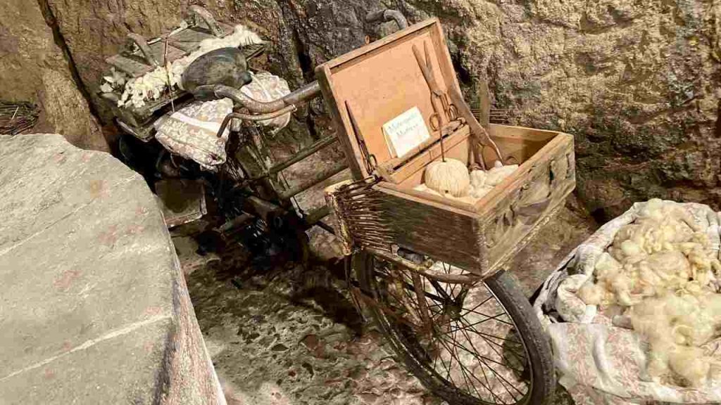 Bici antica esposta al