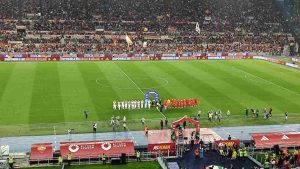 Roma-Genoa allo Stadio Olimpico
