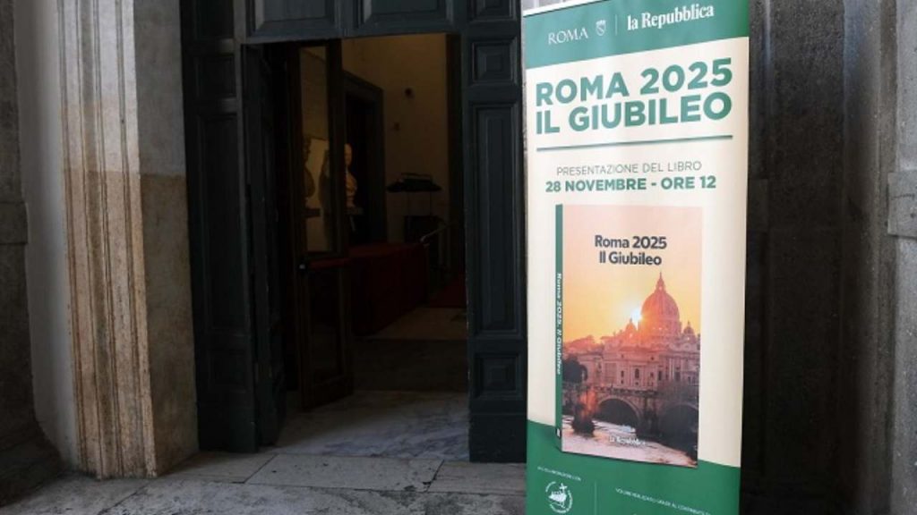 Presentazione del libro dedicato al Giubileo 2025 (foto dalla pagina Facebook 
