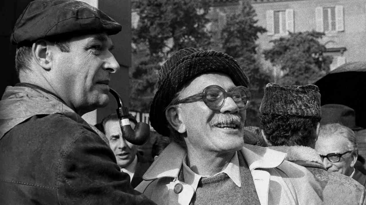 Filiberto Sbardella con Luciano Lama