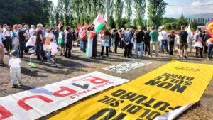 Protesta Anagni, no armi