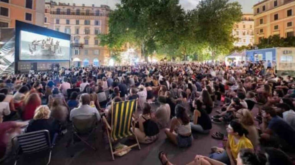 Arena in Piazza San Cosimato a Roma