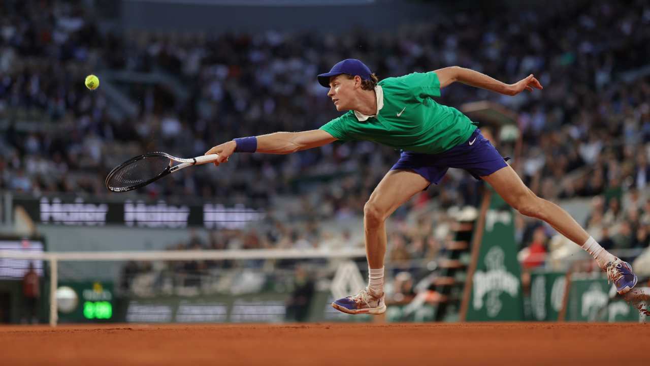 Jannik Sinner al Roland Garros