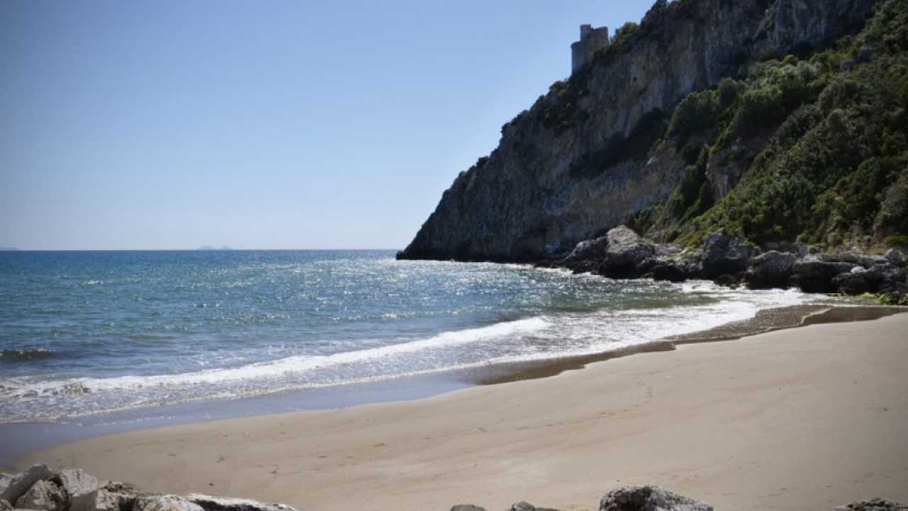 Spiaggia di Torre fico a San Felice Circeo