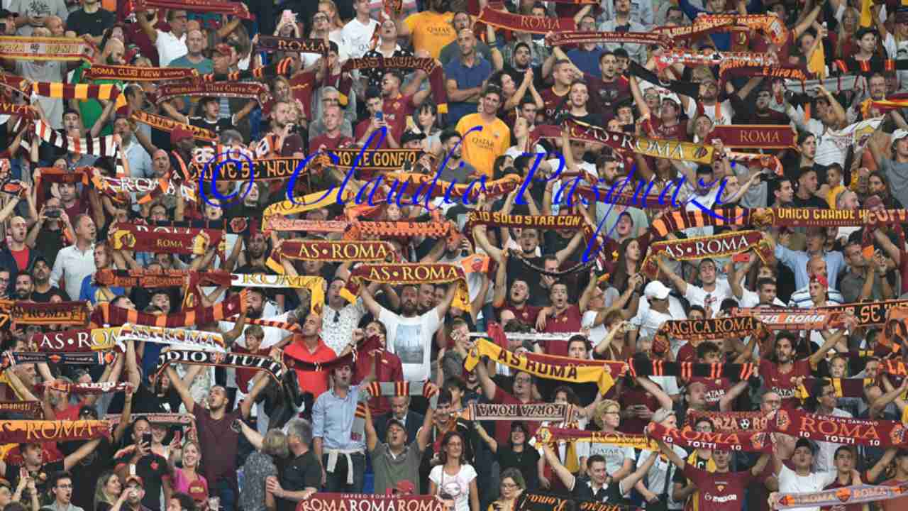 Roma, Tifosi allo stadio Olimpico