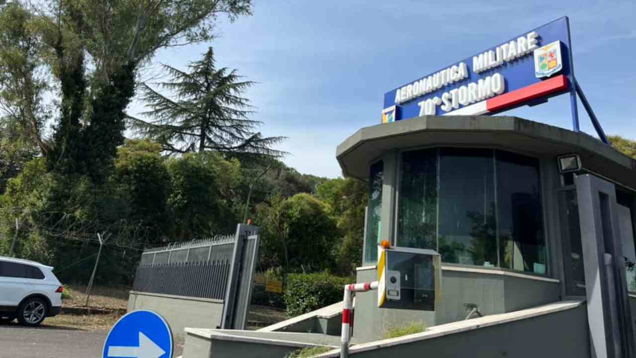 Aeronautica Militare ingresso 70° Stormo Latina