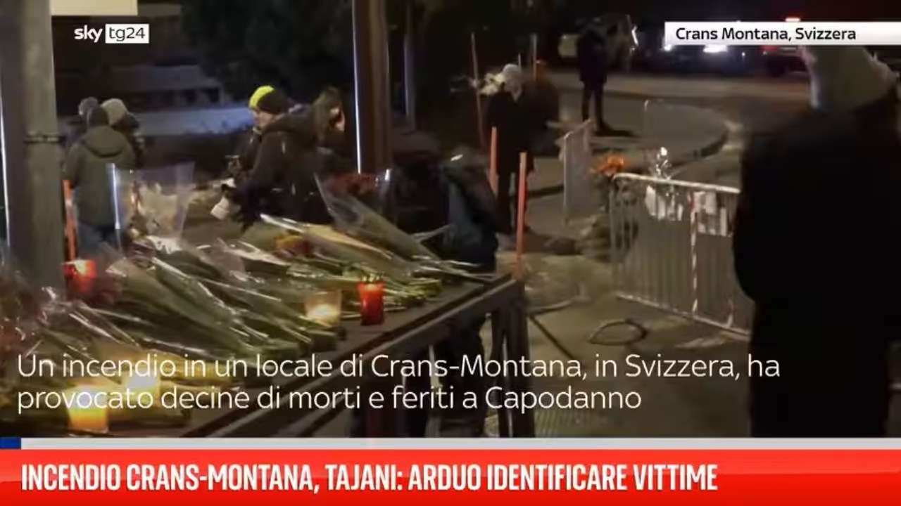 Crans Montana, Sky Tg24