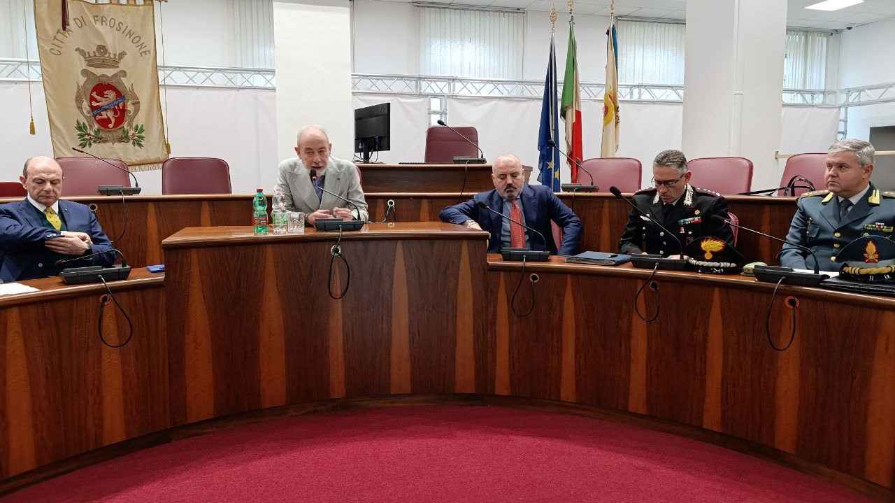 Frosinone. Comitato Ordine e Sicurezza - Distretto B
