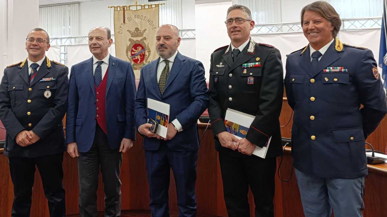 Accordo tra il Comune di Frosinone e le Forze dell'Ordine