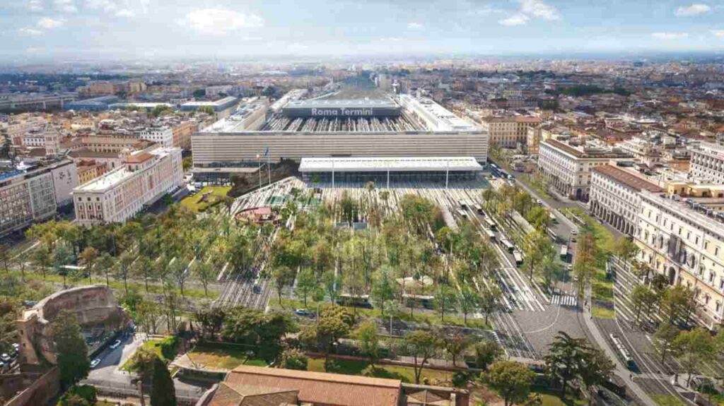 Piazza dei Cinquecento, progetto di riqualificazione