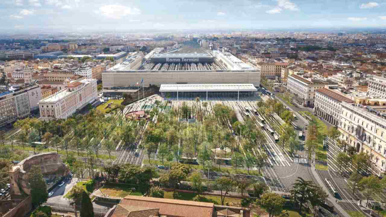 Piazza dei Cinquecento, progetto di riqualificazione