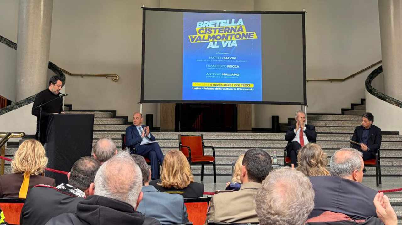 Bretella Cisterna-Valmontone: ministro Salvini