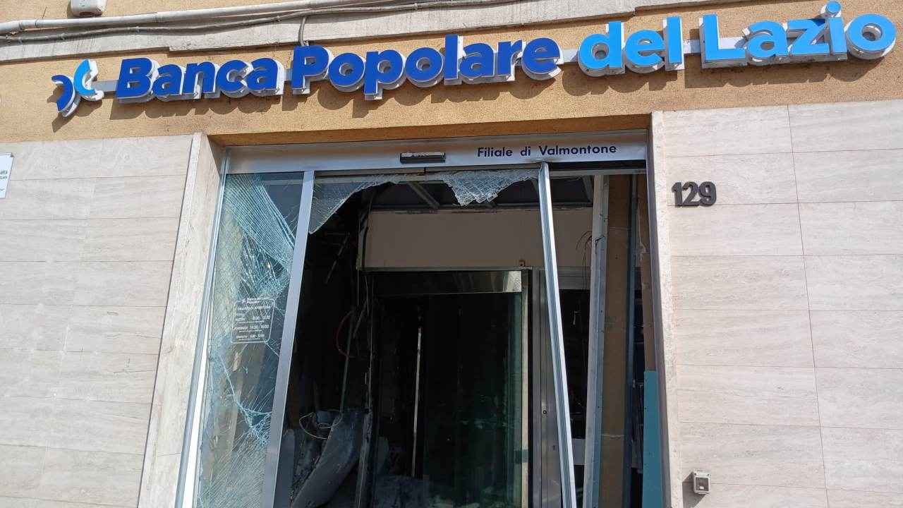 Valmontone, Rapina Banca Popolare Lazio
