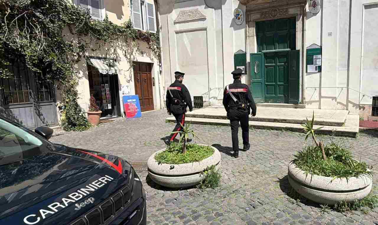 I Carabinieri intervenuti