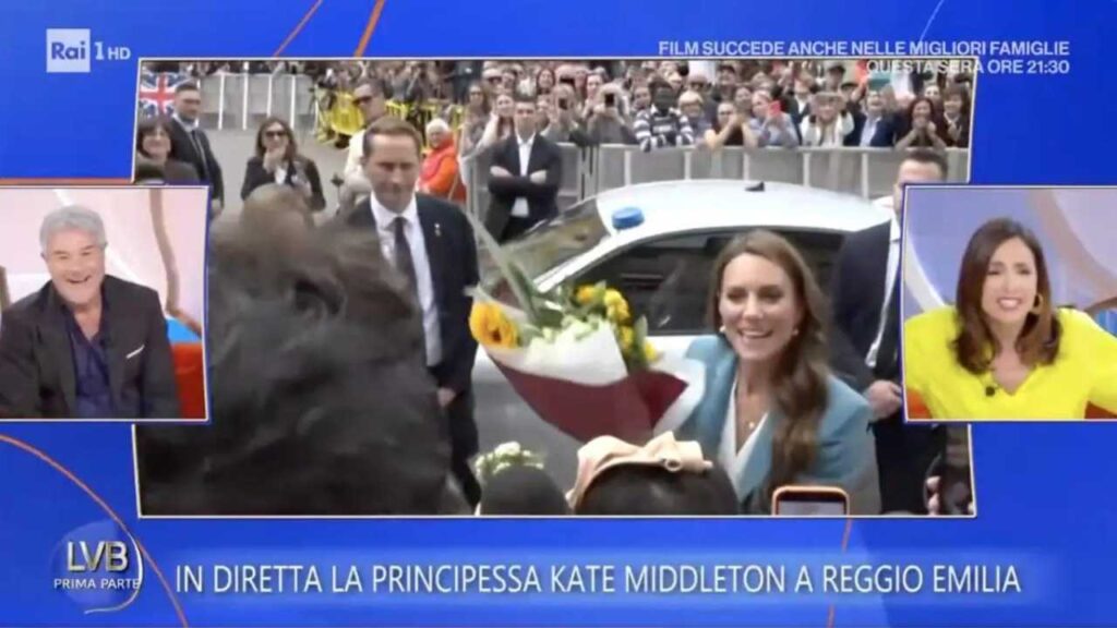Kate Middleton a Reggio Emilia