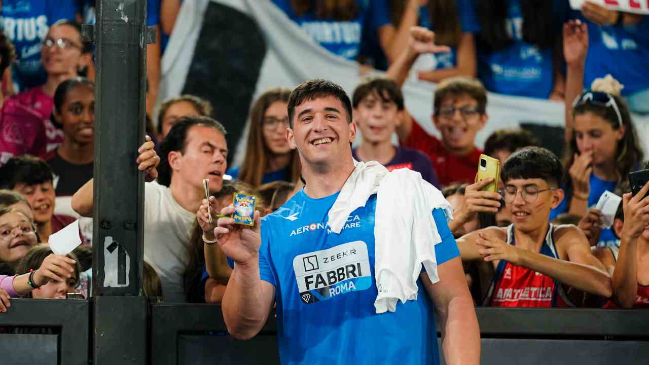 Leonardo Fabbri, vincitore del Golden Gala nel getto del peso