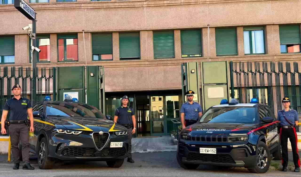 Carabinieri e Guardia di Finanza intervenuti