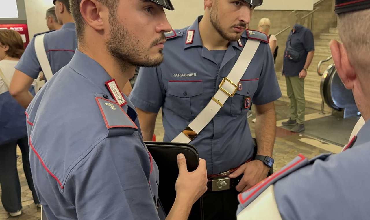 Carabinieri impegnati nei controlli