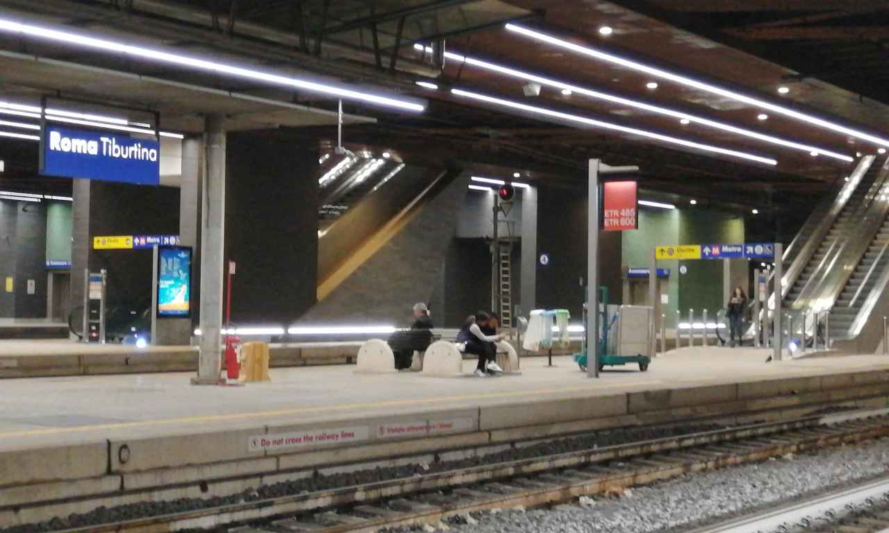 Stazione dei treni - Roma Tiburtina