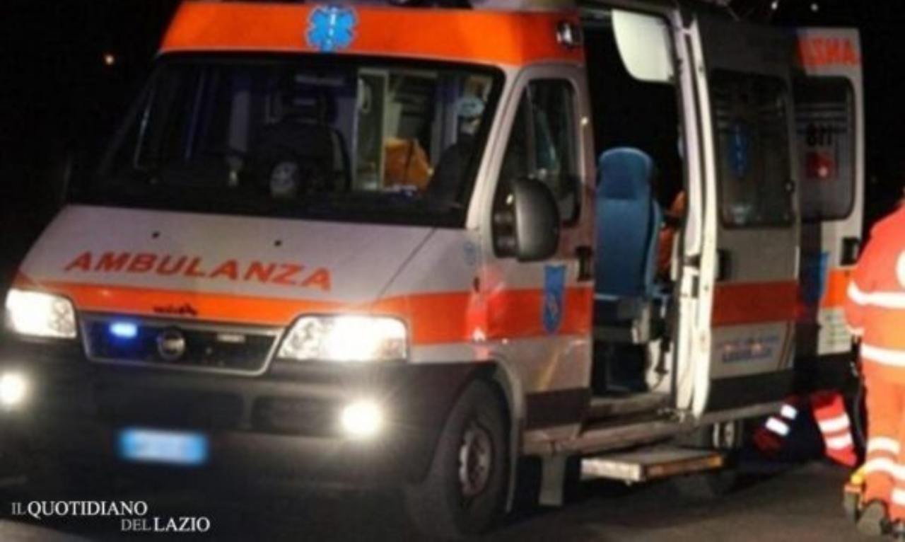 Ambulanza di sera
