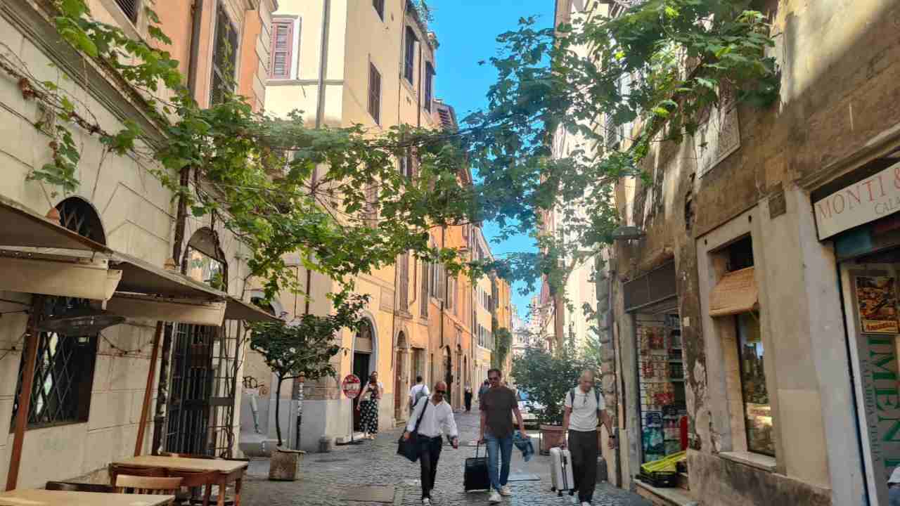 Roma, Rione Monti d'estate