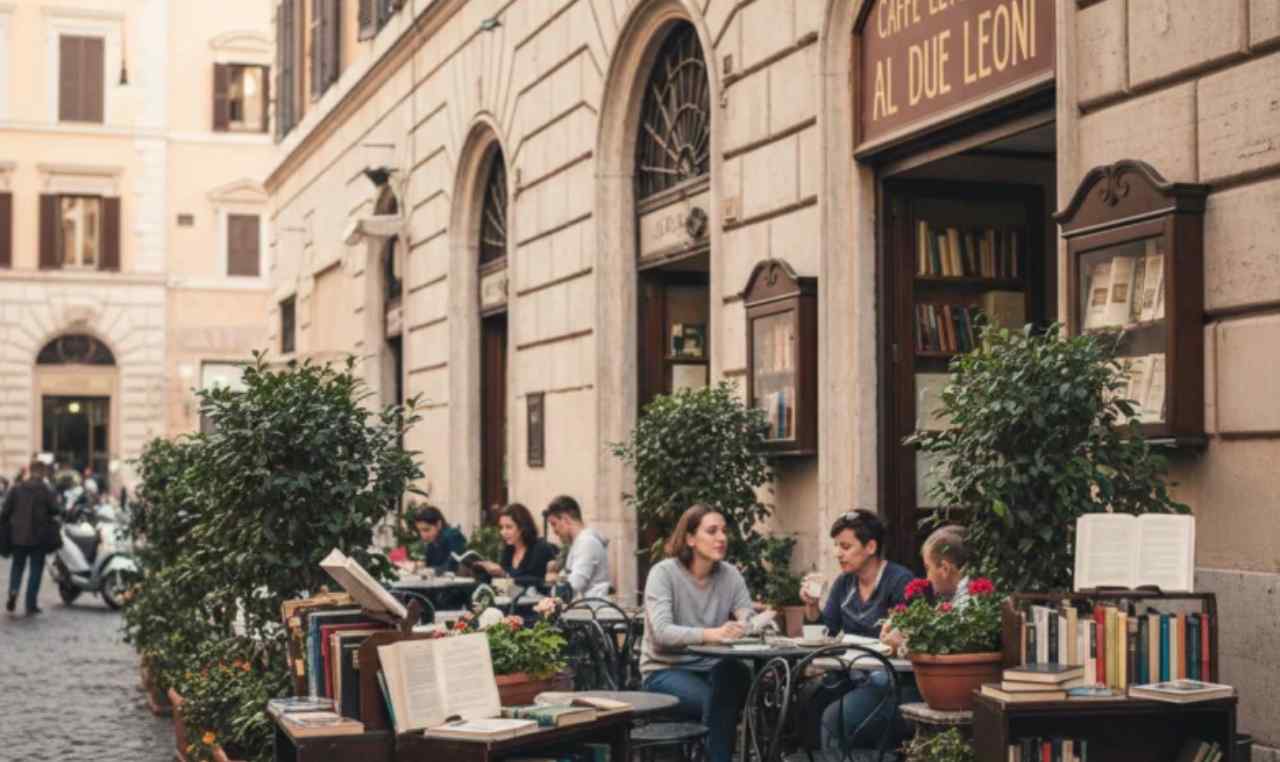 Librerie Roma dehors