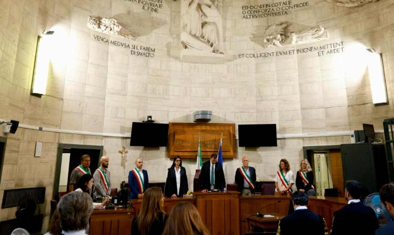 Corte di Assise di Latina, lettura della sentenza