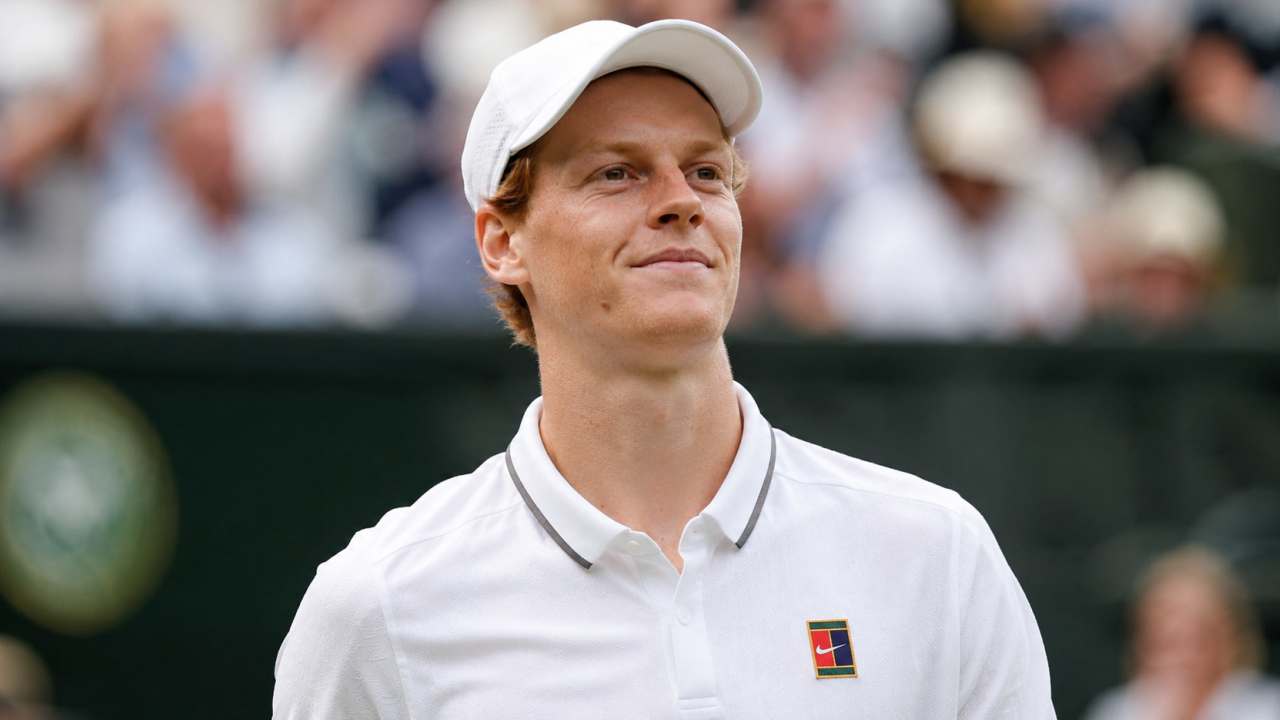 Jannik Sinner Wimbledon, primo piano