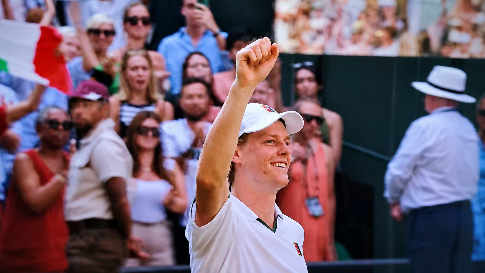 Jannik Sinner vince a Wimbledon